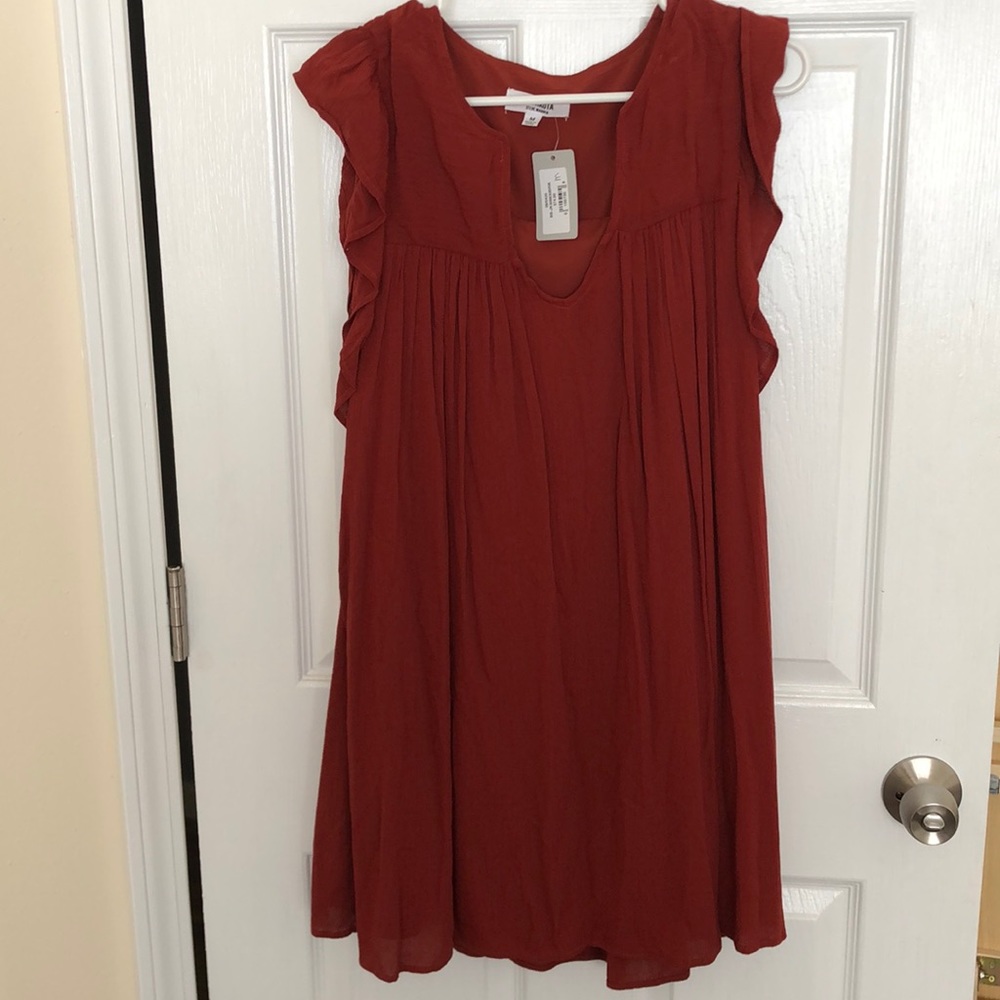 Rust BB Dakota dress
